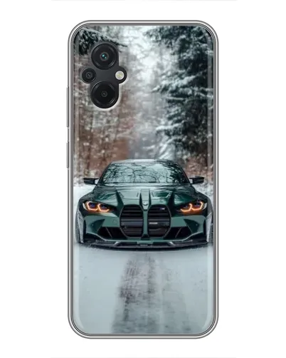 Чехол для Xiaomi POCO M5 с картинкой «BMW в зимнем лесу» Чехол для Xiaomi POCO M5 с картинкой «BMW в зимнем лесу»