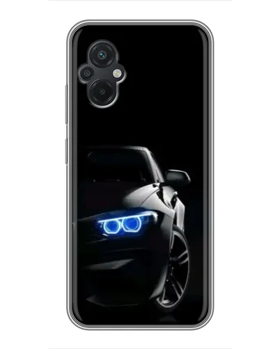 Чехол для Xiaomi POCO M5 с картинкой «BMW — ночной взгляд» Чехол для Xiaomi POCO M5 с картинкой «BMW — ночной взгляд»