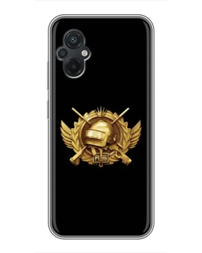 Чехол для Xiaomi POCO M5 с картинкой «PUBG — оранжевый градиент» Чехол для Xiaomi POCO M5 с картинкой «PUBG — оранжевый градиент»