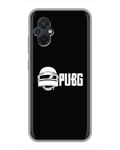 Чехол для Xiaomi POCO M5 с картинкой «PUBG — классический лого» Чехол для Xiaomi POCO M5 с картинкой «PUBG — классический лого»