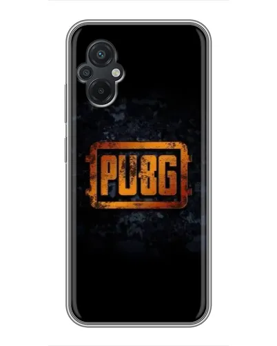 Чехол для Xiaomi POCO M5 с картинкой «PUBG — золотой логотип» Чехол для Xiaomi POCO M5 с картинкой «PUBG — золотой логотип»