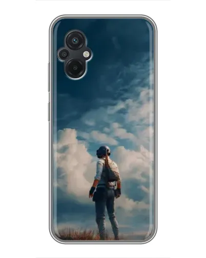 Чехол для Xiaomi POCO M5 с картинкой «Герой PUBG на скале» Чехол для Xiaomi POCO M5 с картинкой «Герой PUBG на скале»