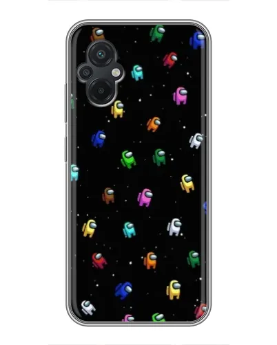 Чехол для Xiaomi POCO M5 с картинкой «Экипаж Among Us» Чехол для Xiaomi POCO M5 с картинкой «Экипаж Among Us»