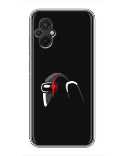 Чехол для Xiaomi POCO M5 с картинкой «Among Us шлем» Чехол для Xiaomi POCO M5 с картинкой «Among Us шлем»