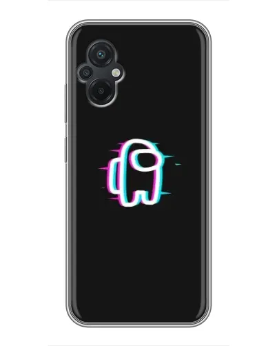 Чехол для Xiaomi POCO M5 с картинкой «Among Us неон» Чехол для Xiaomi POCO M5 с картинкой «Among Us неон»