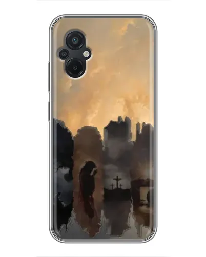 Чехол для Xiaomi POCO M5 с картинкой «Дорога к вере»