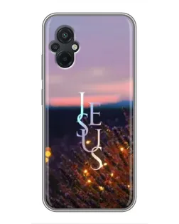 Чехол для Xiaomi POCO M5 с картинкой «Свет Божий ночью»