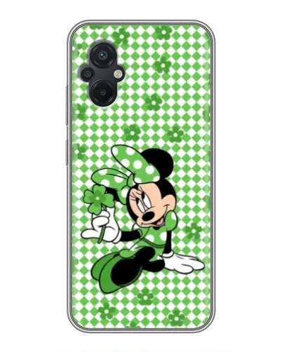 Чехол для Xiaomi POCO M5 с картинкой «Mickey в клетку»