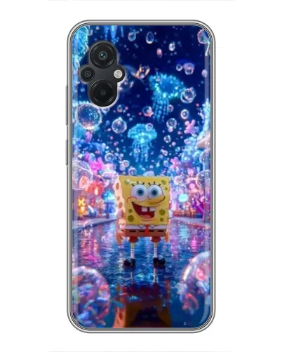 Чехол для Xiaomi POCO M5 с картинкой «Неоновый океан»