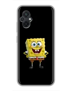 Чехол для Xiaomi POCO M5 с картинкой «Классический Губка Боб»