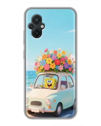 Чехол для Xiaomi POCO M5 с картинкой «Автомобильное путешествие»