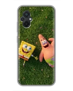 Чехол для Xiaomi POCO M5 с картинкой «Друзья на лужайке» Чехол для Xiaomi POCO M5 с картинкой «Друзья на лужайке»