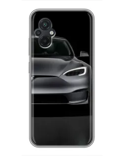 Чохол для Xiaomi POCO M5 з картинкою «Tesla Model S Look» Чохол для Xiaomi POCO M5 з картинкою «Tesla Model S Look»