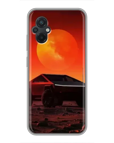 Чехол для Xiaomi POCO M5 с картинкой «Cybertruck на Марсе» Чехол для Xiaomi POCO M5 с картинкой «Cybertruck на Марсе»