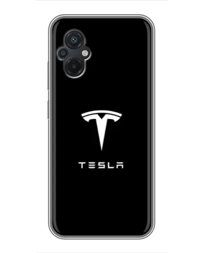 Чехол для Xiaomi POCO M5 с картинкой «Tesla White Logo» Чехол для Xiaomi POCO M5 с картинкой «Tesla White Logo»