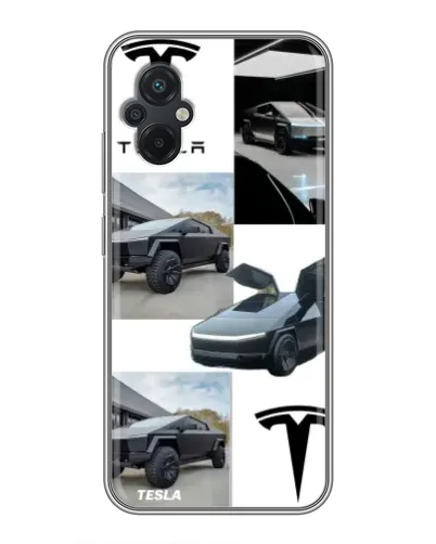 Чехол для Xiaomi POCO M5 с картинкой «Коллаж Cybertruck Tesla» Чехол для Xiaomi POCO M5 с картинкой «Коллаж Cybertruck Tesla»