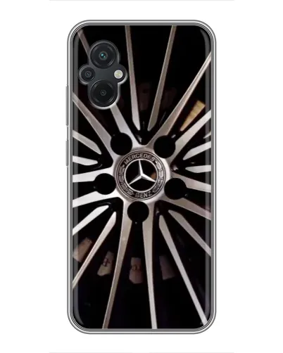 Чехол для Xiaomi POCO M5 с картинкой «Диск Mercedes»