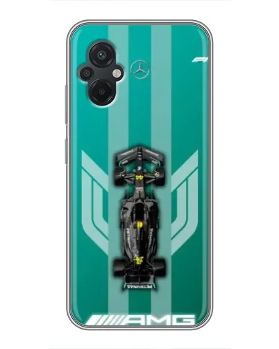 Чехол для Xiaomi POCO M5 с картинкой «Mercedes AMG Petronas»