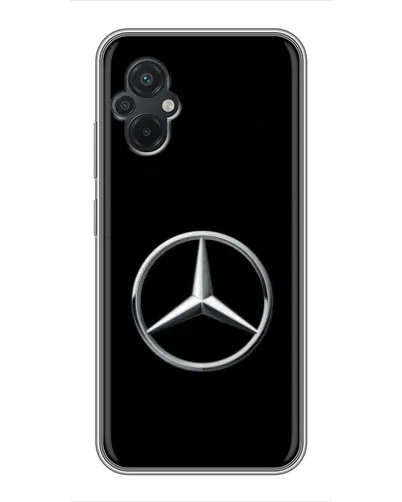 Чехол для Xiaomi POCO M5 с картинкой «Mercedes классический лого»