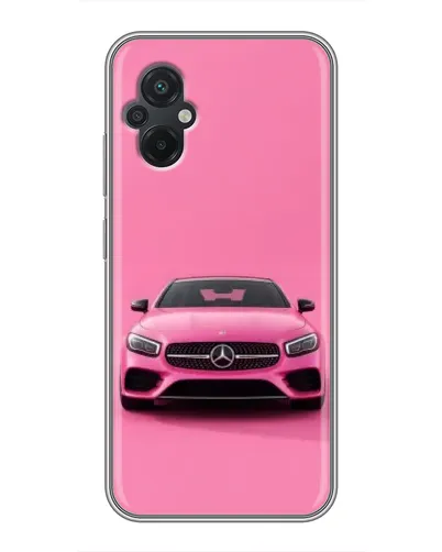 Чехол для Xiaomi POCO M5 с картинкой «Розовый Mercedes AMG» Чехол для Xiaomi POCO M5 с картинкой «Розовый Mercedes AMG»