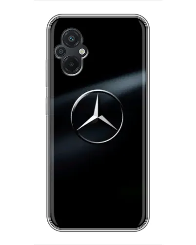 Чехол для Xiaomi POCO M5 с картинкой «Mercedes на металле» Чехол для Xiaomi POCO M5 с картинкой «Mercedes на металле»