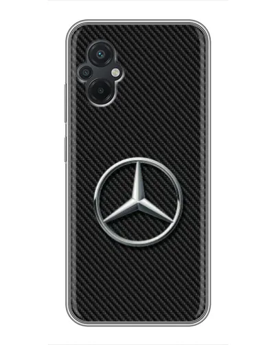 Чехол для Xiaomi POCO M5 с картинкой «Карбоновый Mercedes стиль» Чехол для Xiaomi POCO M5 с картинкой «Карбоновый Mercedes стиль»