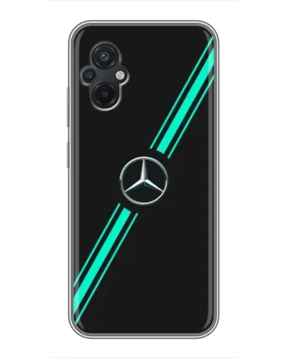 Чехол для Xiaomi POCO M5 с картинкой «Спортивные линии Mercedes» Чехол для Xiaomi POCO M5 с картинкой «Спортивные линии Mercedes»