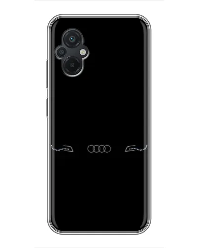 Чехол для Xiaomi POCO M5 с картинкой «Audi — световой подпись» Чехол для Xiaomi POCO M5 с картинкой «Audi — световой подпись»