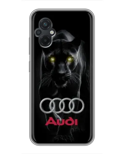 Чехол для Xiaomi POCO M5 с картинкой «Пантера и Audi» Чехол для Xiaomi POCO M5 с картинкой «Пантера и Audi»