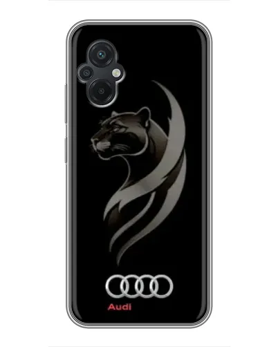 Чехол для Xiaomi POCO M5 с картинкой «Графика — пантера и Audi» Чехол для Xiaomi POCO M5 с картинкой «Графика — пантера и Audi»