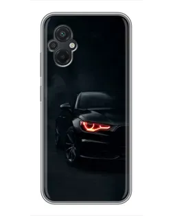 Чехол для Xiaomi POCO M5 с картинкой «Audi — хищный взгляд»