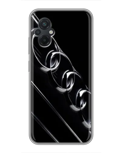 Чехол для Xiaomi POCO M5 с картинкой «Audi — абстрактные кольца» Чехол для Xiaomi POCO M5 с картинкой «Audi — абстрактные кольца»