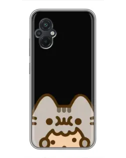 Чехол для Xiaomi POCO M5 с картинкой «Пушин на черном» Чехол для Xiaomi POCO M5 с картинкой «Пушин на черном»