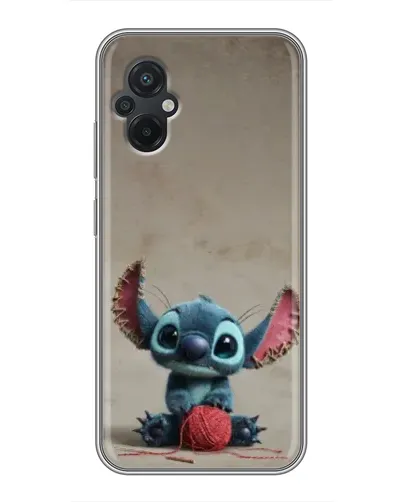 Чехол для Xiaomi POCO M5 с картинкой «Стич на коричневом фоне» Чехол для Xiaomi POCO M5 с картинкой «Стич на коричневом фоне»