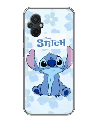 Чехол для Xiaomi POCO M5 с картинкой «Stitch среди цветов» Чехол для Xiaomi POCO M5 с картинкой «Stitch среди цветов»
