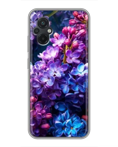 Чехол для Xiaomi POCO M5 с картинкой «Сиреневый цвет»
