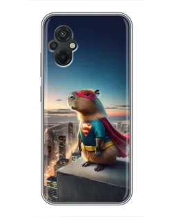 Чохол для Xiaomi POCO M5 з картинкою «Капі-мен супергерой» Чохол для Xiaomi POCO M5 з картинкою «Капі-мен супергерой»