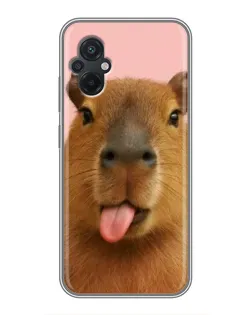 Чохол для Xiaomi POCO M5 з картинкою «Капібара з язиком» Чохол для Xiaomi POCO M5 з картинкою «Капібара з язиком»