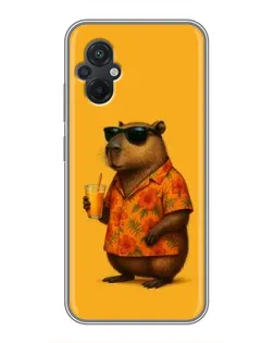 Чохол для Xiaomi POCO M5 з картинкою «Капібара на відпочинку» Чохол для Xiaomi POCO M5 з картинкою «Капібара на відпочинку»