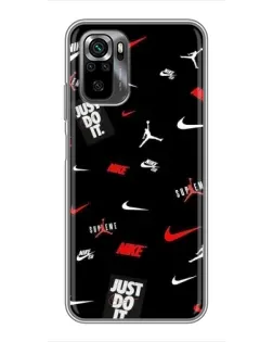 Чехол для Xiaomi POCO M5s с картинкой «Nike Mix Pattern» Чехол для Xiaomi POCO M5s с картинкой «Nike Mix Pattern»