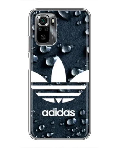 Чехол для Xiaomi POCO M5s с картинкой «Adidas Trefoil Blue»