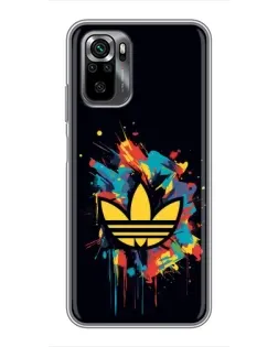 Чехол для Xiaomi POCO M5s с картинкой «Adidas Splash»