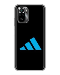 Чехол для Xiaomi POCO M5s с картинкой «Adidas Cyan Logo»