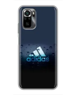 Чехол для Xiaomi POCO M5s с картинкой «Adidas Water Drops»
