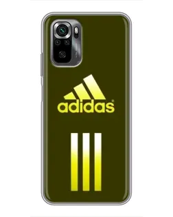 Чехол для Xiaomi POCO M5s с картинкой «Оливковый градиент Adidas»