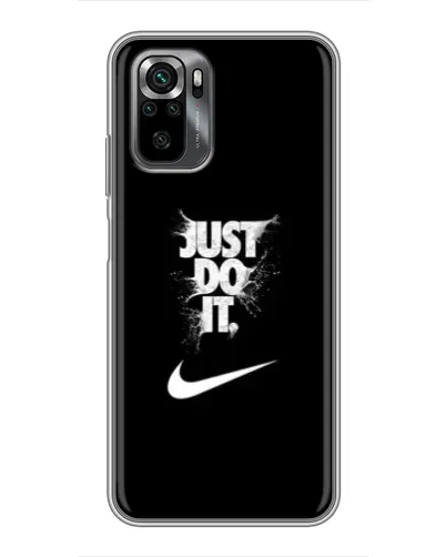 Чехол для Xiaomi POCO M5s с картинкой «Текстовый принт Nike» Чехол для Xiaomi POCO M5s с картинкой «Текстовый принт Nike»