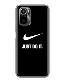 Чехол для Xiaomi POCO M5s с картинкой «Классический принт Nike»