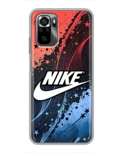 Чехол для Xiaomi POCO M5s с картинкой «Градиентный принт Найк»