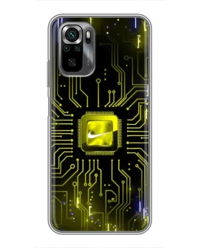 Чехол для Xiaomi POCO M5s с картинкой «Nike — золотая искра» Чехол для Xiaomi POCO M5s с картинкой «Nike — золотая искра»