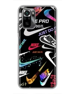 Чехол для Xiaomi POCO M5s с картинкой «Nike — роскошь»